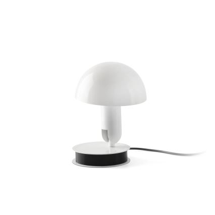 FARO 56101 - Bordlampe med klemme 2-i-1 BELA 1xE27/15W/230V hvid