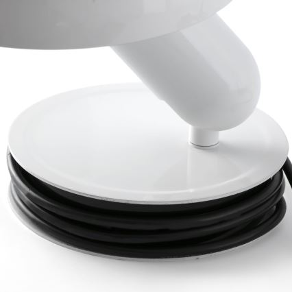 FARO 56101 - Bordlampe med klemme 2-i-1 BELA 1xE27/15W/230V hvid