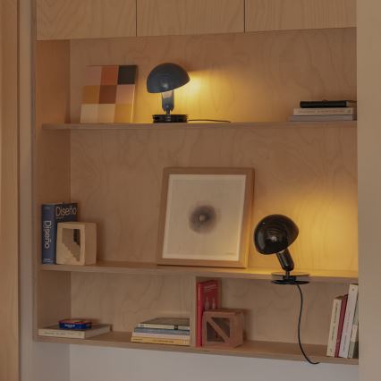 FARO 56102 - Bordlampe med klemme 2-i-1 BELA 1xE27/15W/230V blå