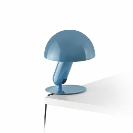 FARO 56102 - Bordlampe med klemme 2-i-1 BELA 1xE27/15W/230V blå