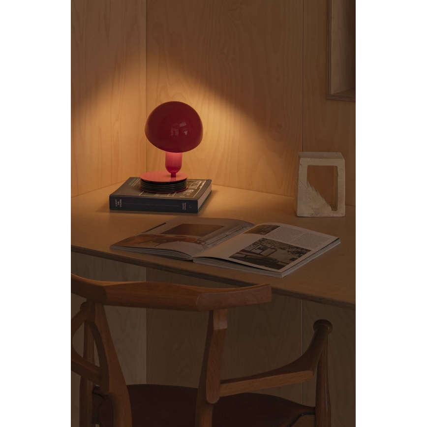 FARO 56103 - Bordlampe med klemme 2-i-1 BELA 1xE27/15W/230V rød