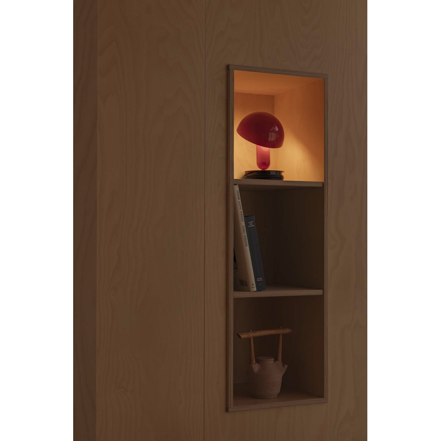FARO 56103 - Bordlampe med klemme 2-i-1 BELA 1xE27/15W/230V rød