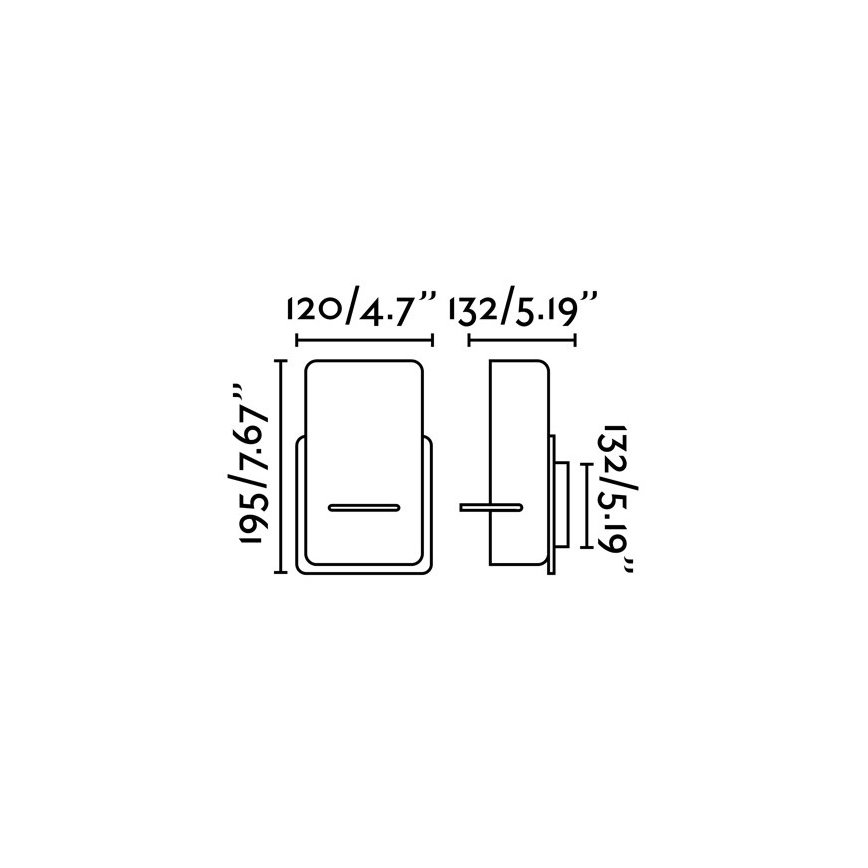 FARO 62130 - Væglampe SMILE 1xE27/15W/230V hvid