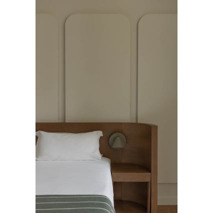 FARO 62356 - Vægspotlampe NOON 1xE27/15W/230V khaki