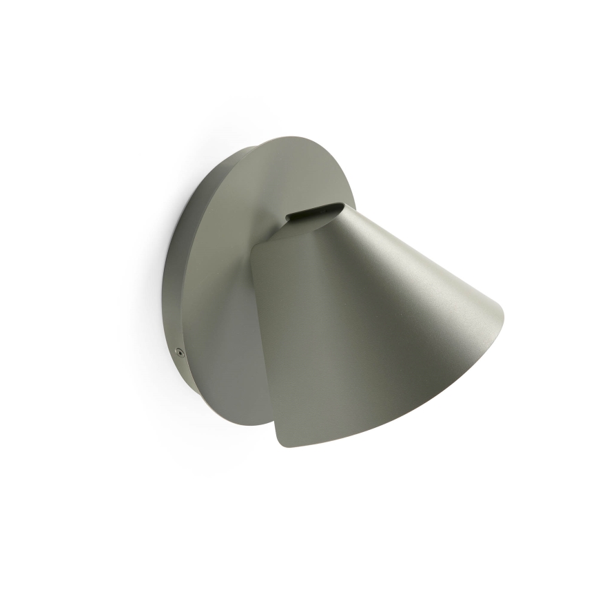 FARO 62356 - Vægspotlampe NOON 1xE27/15W/230V khaki