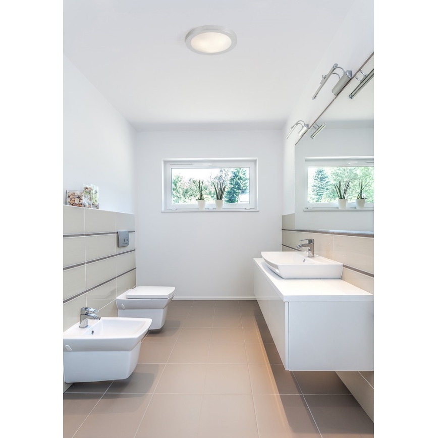 FARO 62980 - Badeværelses loftslampe LOGOS-1 1xE27/20W/230V IP44