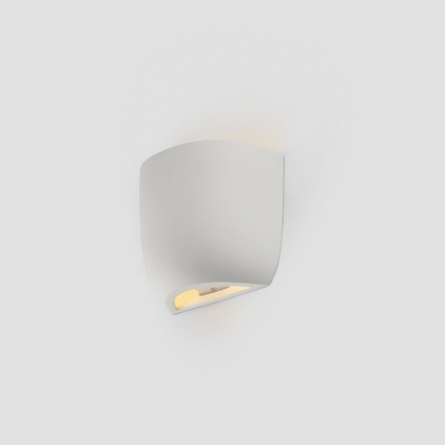 FARO 63428 - Væglampe KAPPU 1xE14/7W/230V 15,8x15 cm hvid