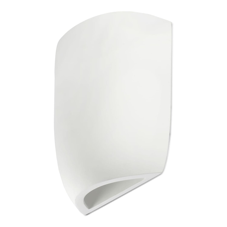 FARO 63429 - Væglampe KAPPU 1xE14/7W/230V 25x15 cm hvid