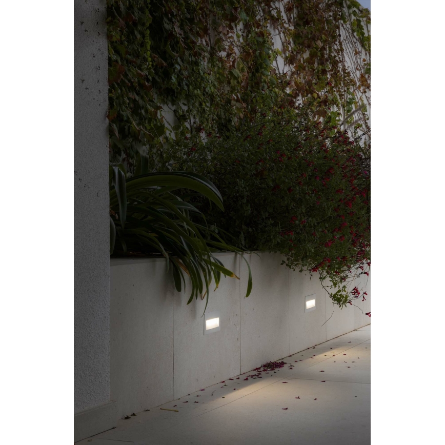FARO 70288 - LED Indbygningslampe MANI LED/5W/230V 2200/2700/3200/4000K IK07 IP65 hvid