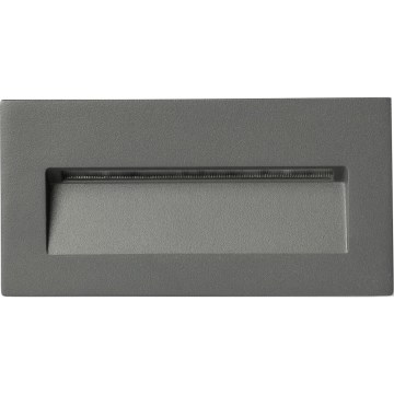 FARO 70289 - LED Indbygningslampe MANI LED/5W/230V 2200/2700/3200/4000K IK07 IP65 grå