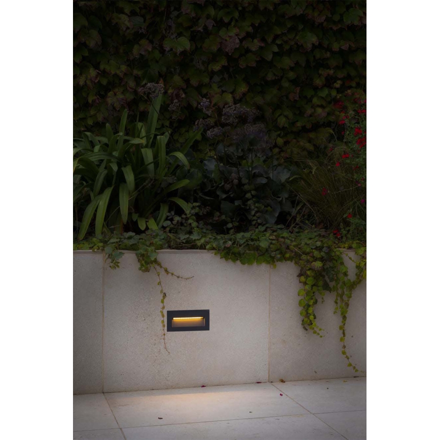FARO 70289 - LED Indbygningslampe MANI LED/5W/230V 2200/2700/3200/4000K IK07 IP65 grå