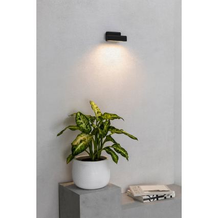 FARO 70294 - LED udendørs vægarmatur BALIC LED/8W/230V 3000/4000/6500K IP65 sort