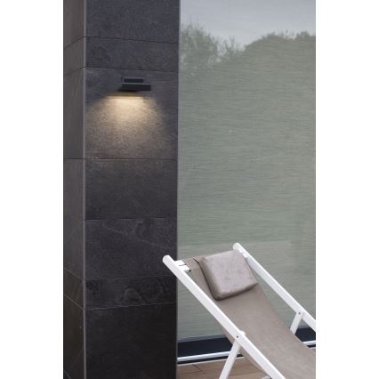 FARO 70294 - LED udendørs vægarmatur BALIC LED/8W/230V 3000/4000/6500K IP65 sort