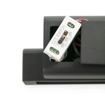 FARO 70294 - LED udendørs vægarmatur BALIC LED/8W/230V 3000/4000/6500K IP65 sort