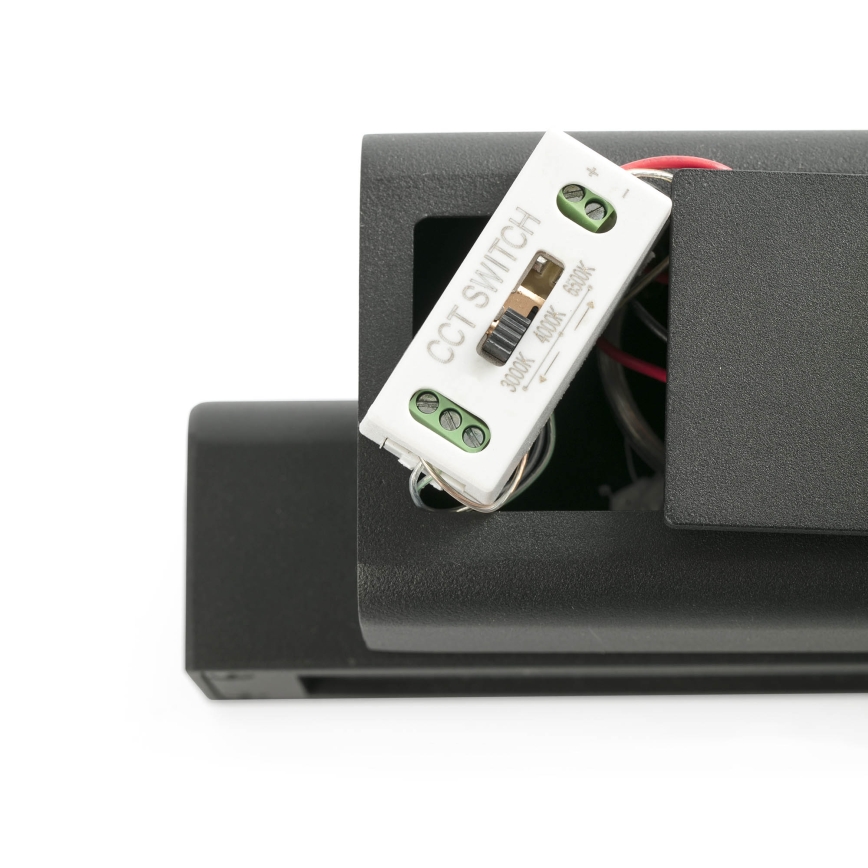 FARO 70294 - LED udendørs vægarmatur BALIC LED/8W/230V 3000/4000/6500K IP65 sort