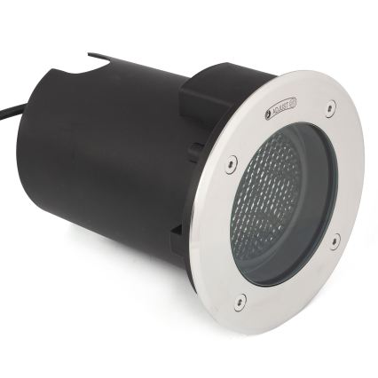 FARO 70310 - Udendørs kørbar indbygningsarmatur GEISER 1xGU10/8W/230V IK08 IP67 rustfrit stål