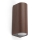 FARO 70329 - Udendørs væglampe ESTELA 2xGU10/5W/230V IP65 brun