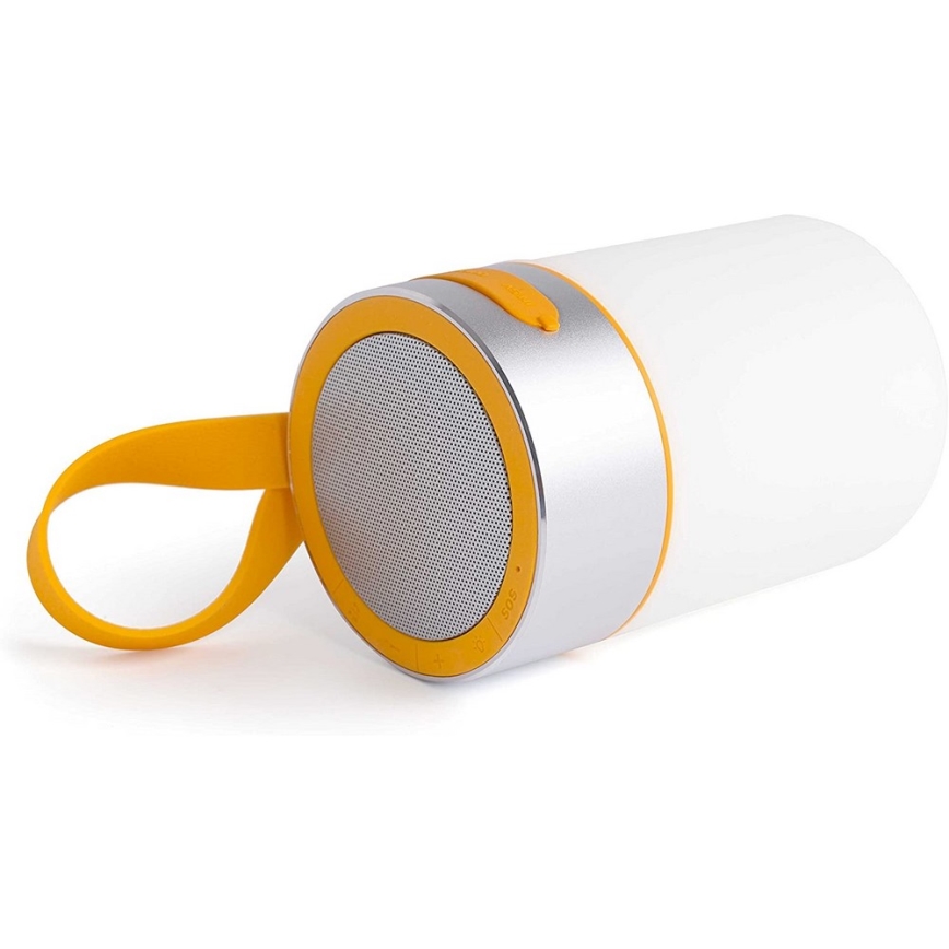 Faro 70493 - LED Bærbar bordlampe med højttaler LOUD LED/1W/5V 2200 mAh