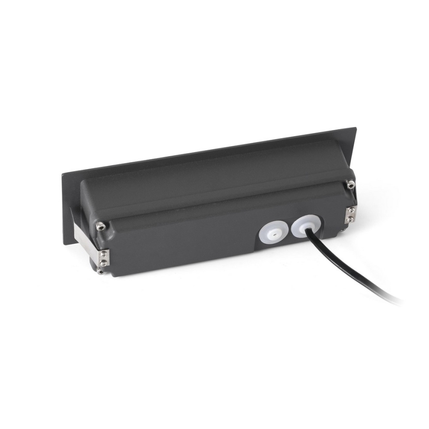 FARO 70638 - LED udendørs indbygningsarmatur NAT LED/8W/230V IP65 sort
