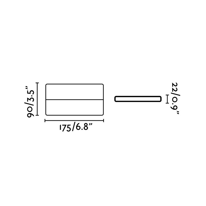 FARO 70647 - Udendørs LED væglampe ADAY-2 LED/12W/230V IP54