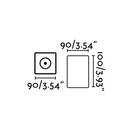 FARO 70799 - LED udendørs spotlys TAMI LED/12W/230V IP54