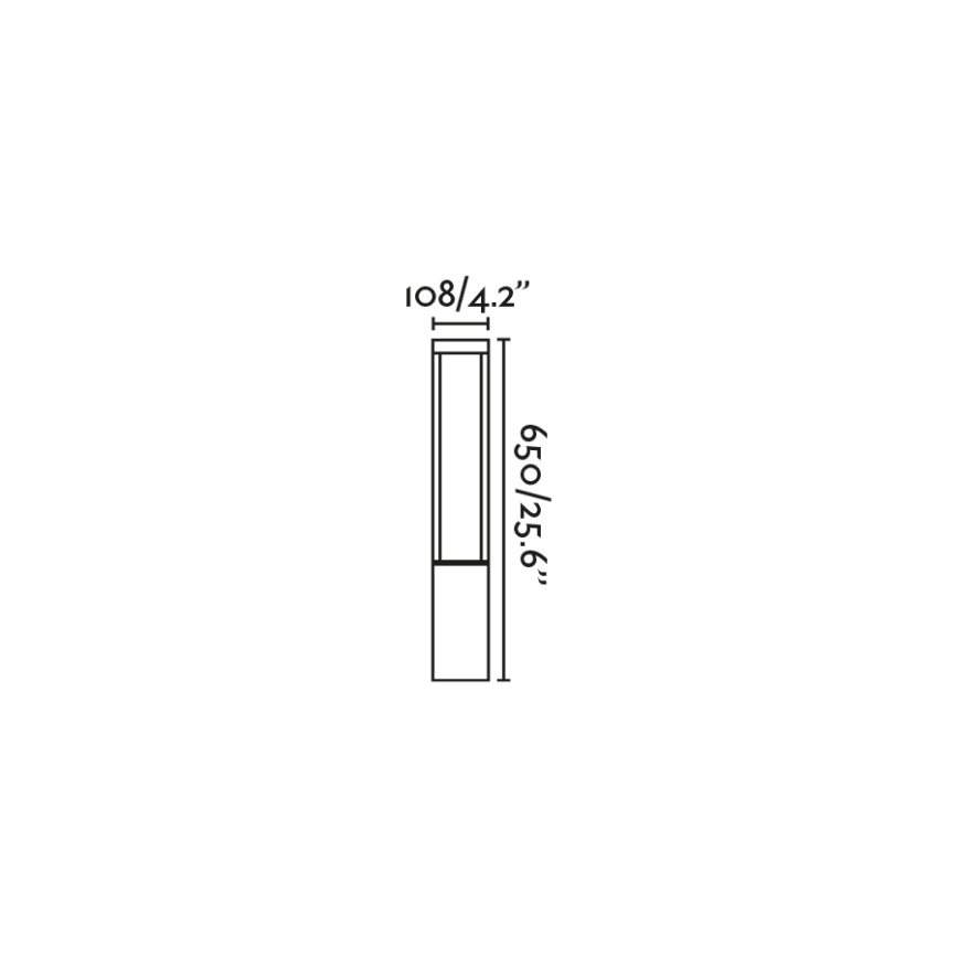 FARO 70842 - LED udendørslampe AGRA LED/9W/230V IP55 antracit