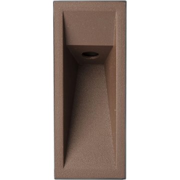 FARO 70929 - LED indbygningsarmatur TIL LED/3W/24V CRI 90 IP65 brun