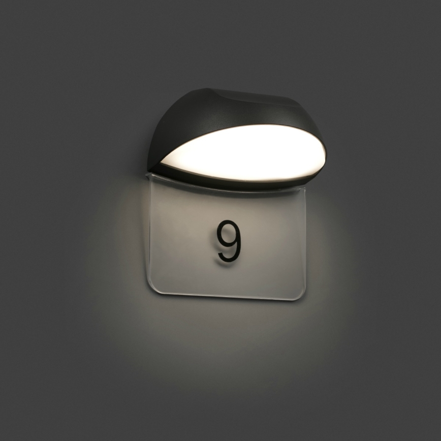 FARO 71197 - LED udendørs vægarmatur NUM LED/7W/230V IP54