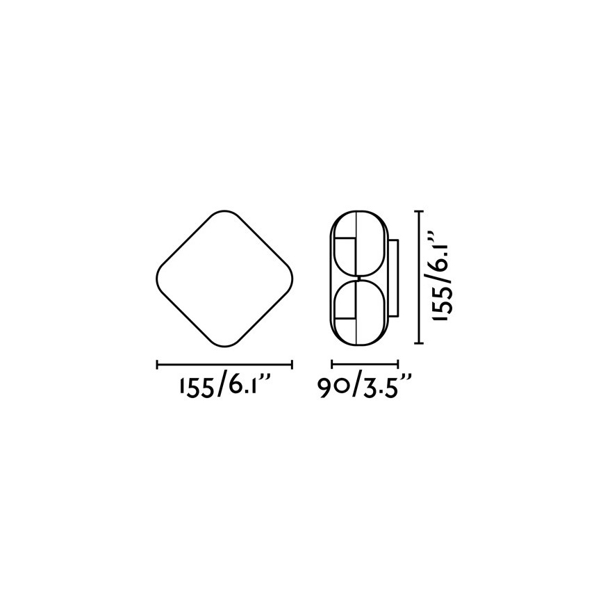 FARO 71212 - Udendørs LED væglampe BU-OH LED/12W/230V IP65