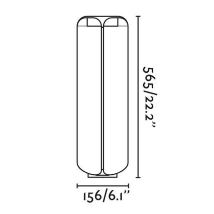 FARO 71214 - Udendørs LED lampe BU-OH LED/12W/230V IP65