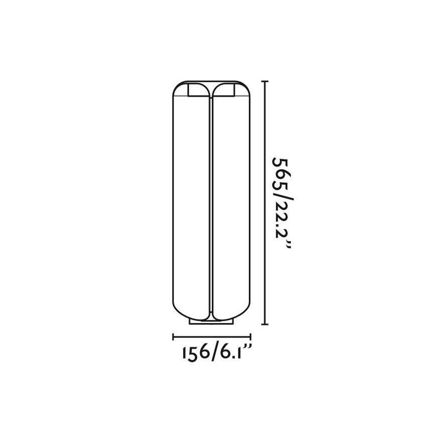 FARO 71214 - Udendørs LED lampe BU-OH LED/12W/230V IP65