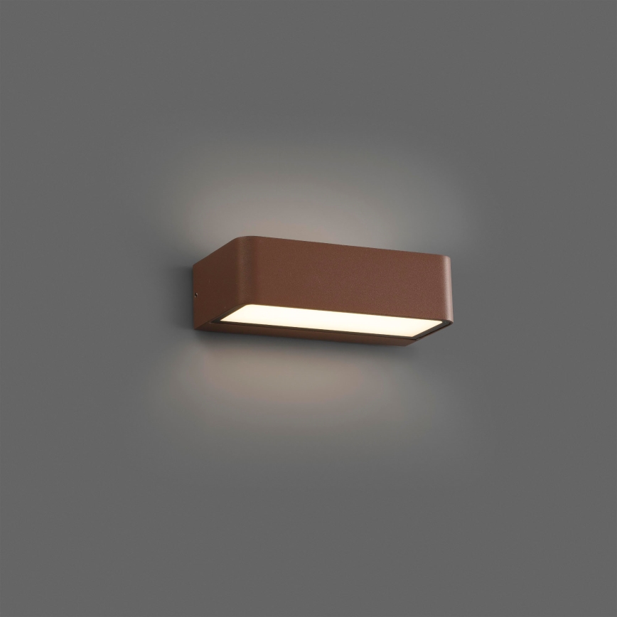 FARO 71309 - LED udendørs væglampe TAKUA LED/10W/230V IP65 brun