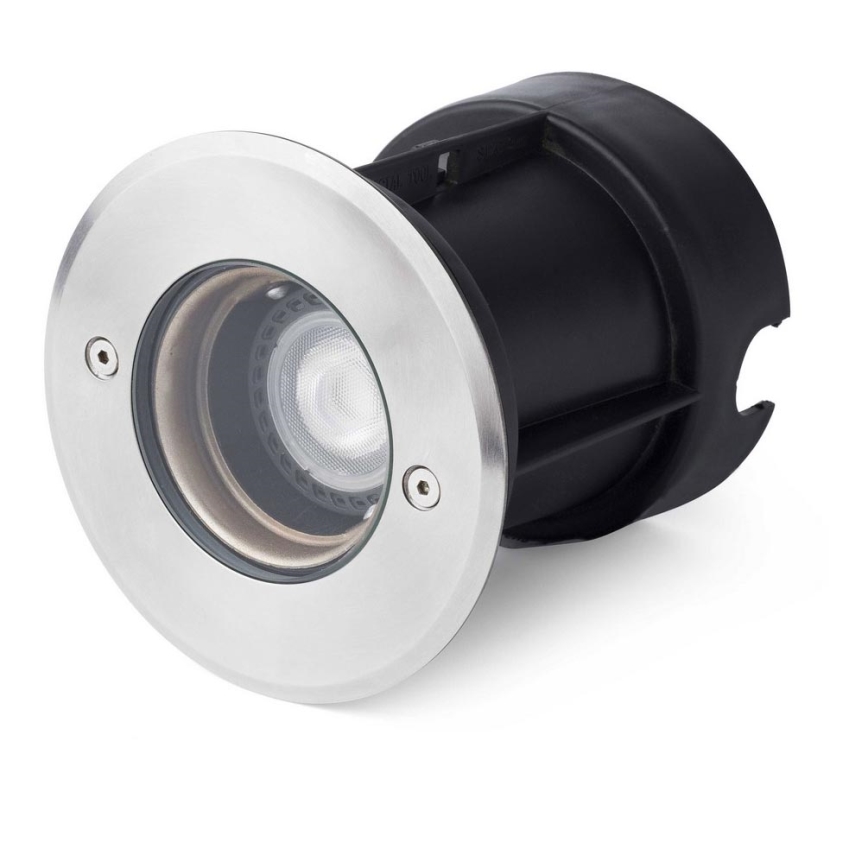 FARO 71489N - Udendørs indkørselslampe TECNO-6  1xGU10/50W/230V IK08 IP67