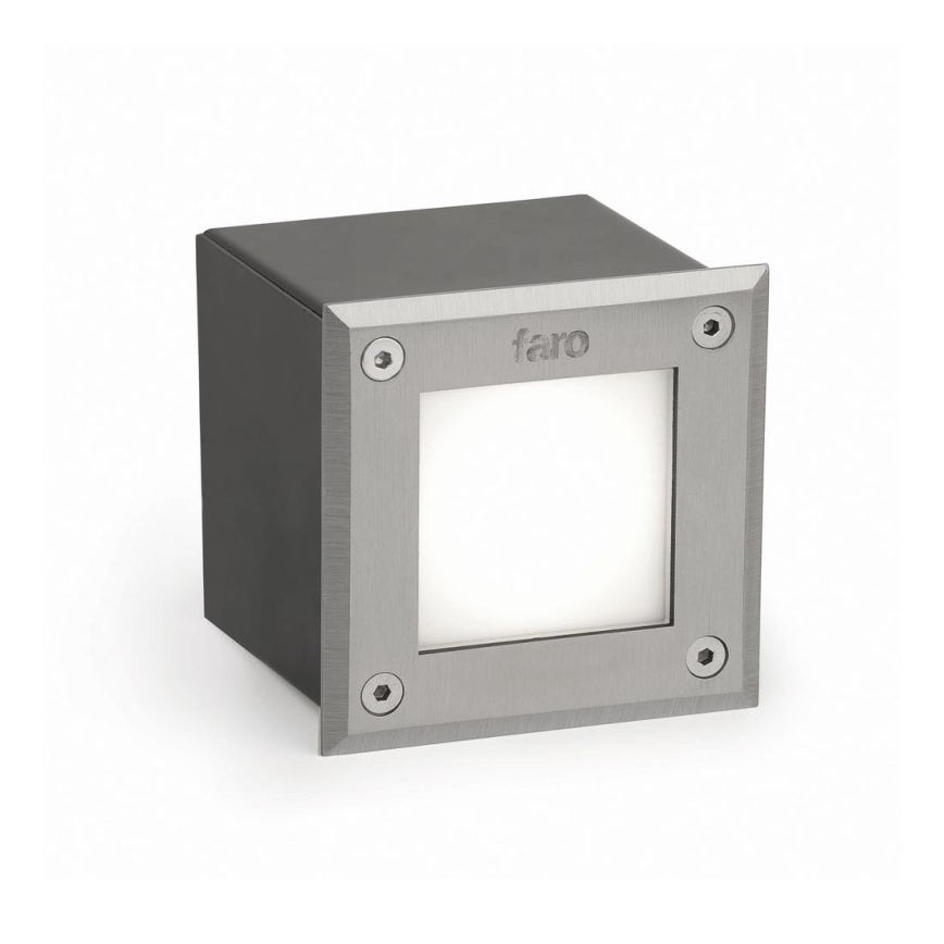 FARO 71499N - LED lampe til indkørsel LED-18 LED/3W/230V IK08 IP67