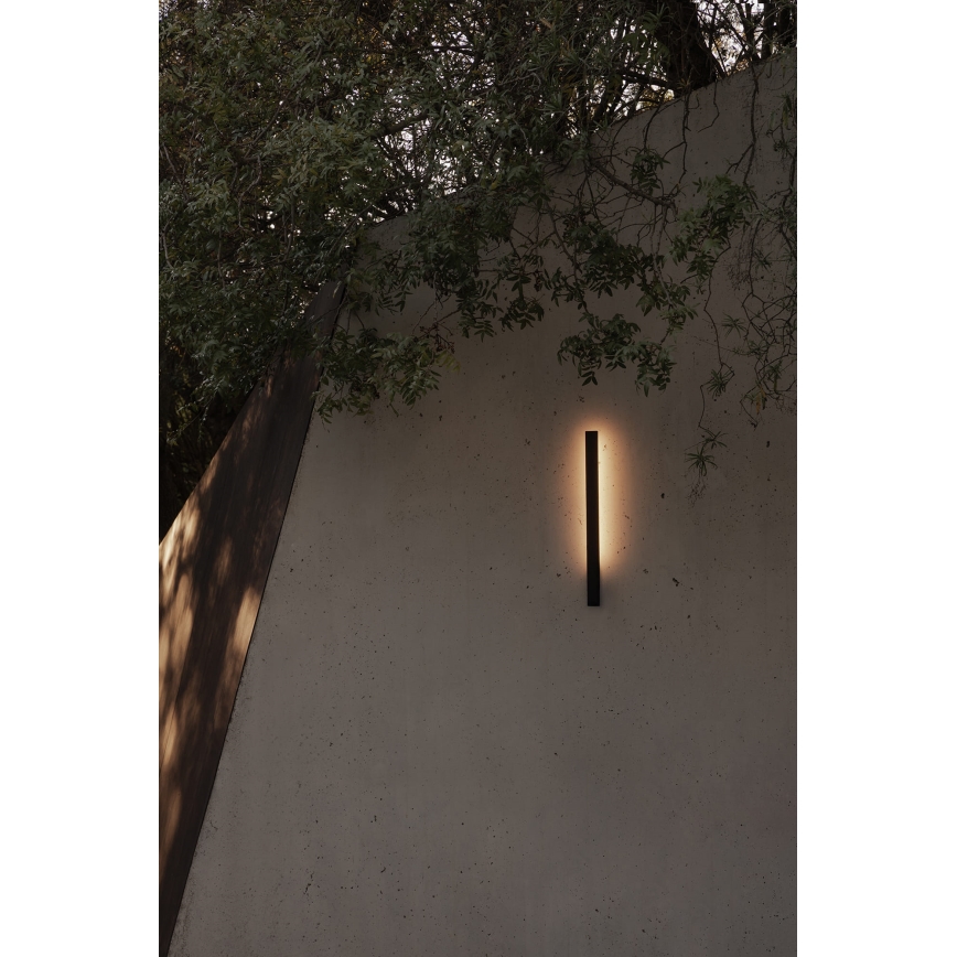 FARO 71800 - LED udendørs væglampe LIME LED/6W/230V 2700/3000/4000K 60 cm CRI 90 IP65 sort