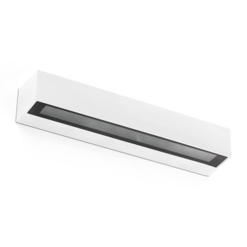 FARO 71903 - LED udendørs væglampe DORO 2xLED/10W/230V IP65 hvid