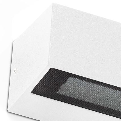 FARO 71903 - LED udendørs væglampe DORO 2xLED/10W/230V IP65 hvid