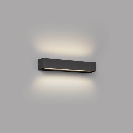 FARO 71904 - LED udendørs væglampe DORO 2xLED/10W/230V IP65 antracit