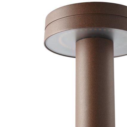 FARO 71949 - LED udendørslampe ESPOT LED/9W/230V 2200/2700/3200/4000K IK07 IP65 60 cm brun