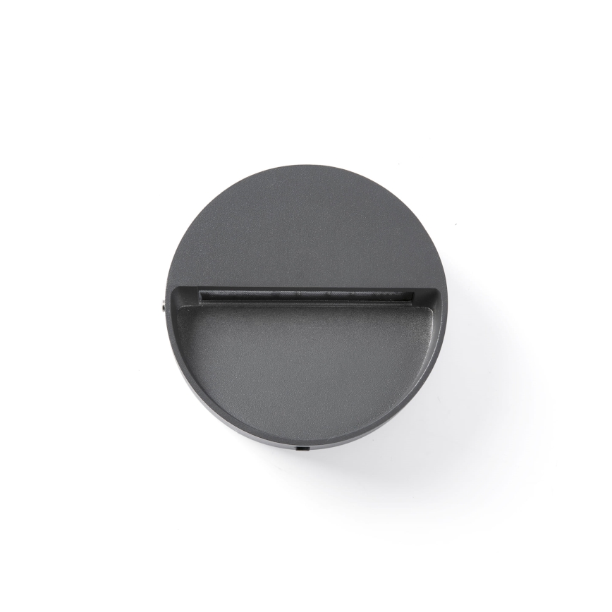 FARO 71960 - LED trappearmatur DUNE LED/3W/230V 2200/2700/3200/4000K IP65 antracit rund