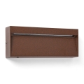 FARO 71968 - LED trappearmatur DUNE LED/6W/230V 2200/2700/3200/4000K IP65 brun rektangulær