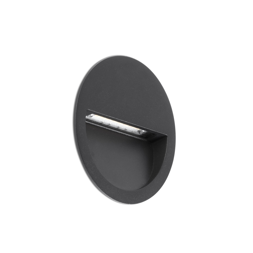 FARO 71969 - LED indbygningsarmatur POMA LED/3W/230V 2200/2700/3200/4000K IP65 antracit