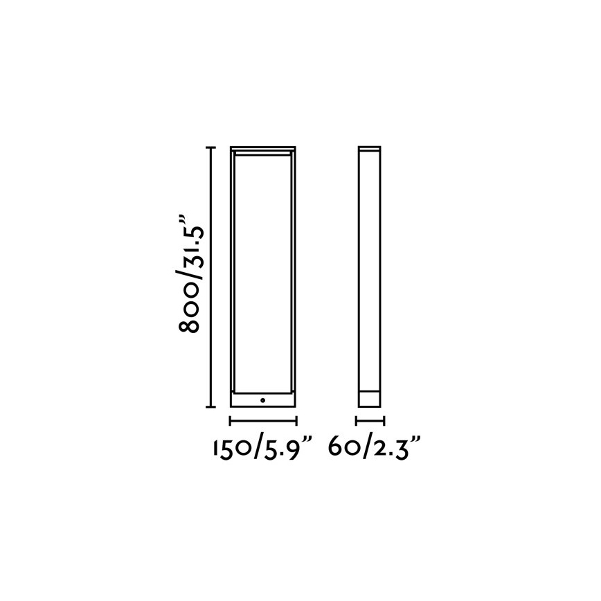 FARO 74452 - Udendørs LED lampe ALP LED/6W/230V IP54