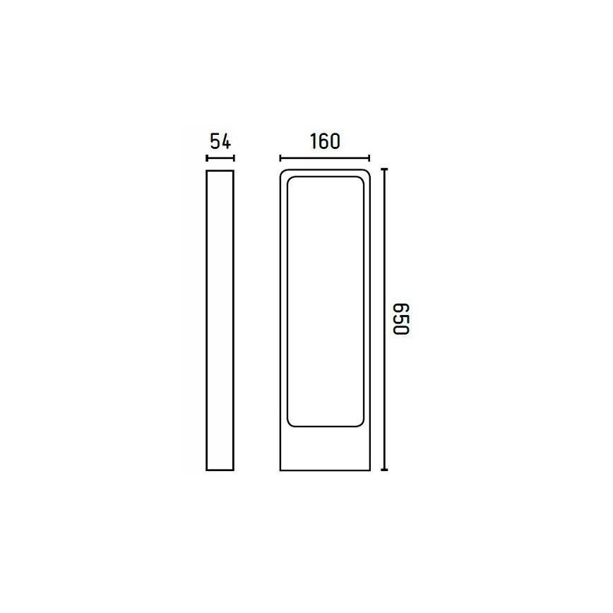 FARO 75520 - Udendørs LED lampe DAS LED/5W/230V IP54
