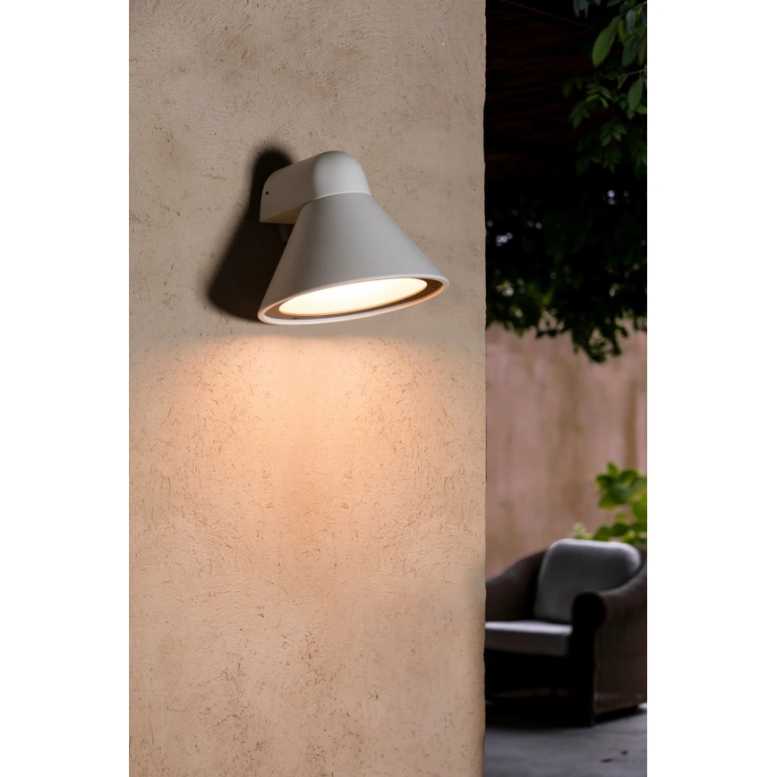 FARO Barcelona - Udendørs væglampe PALS 1xE27/15W/230V IP65