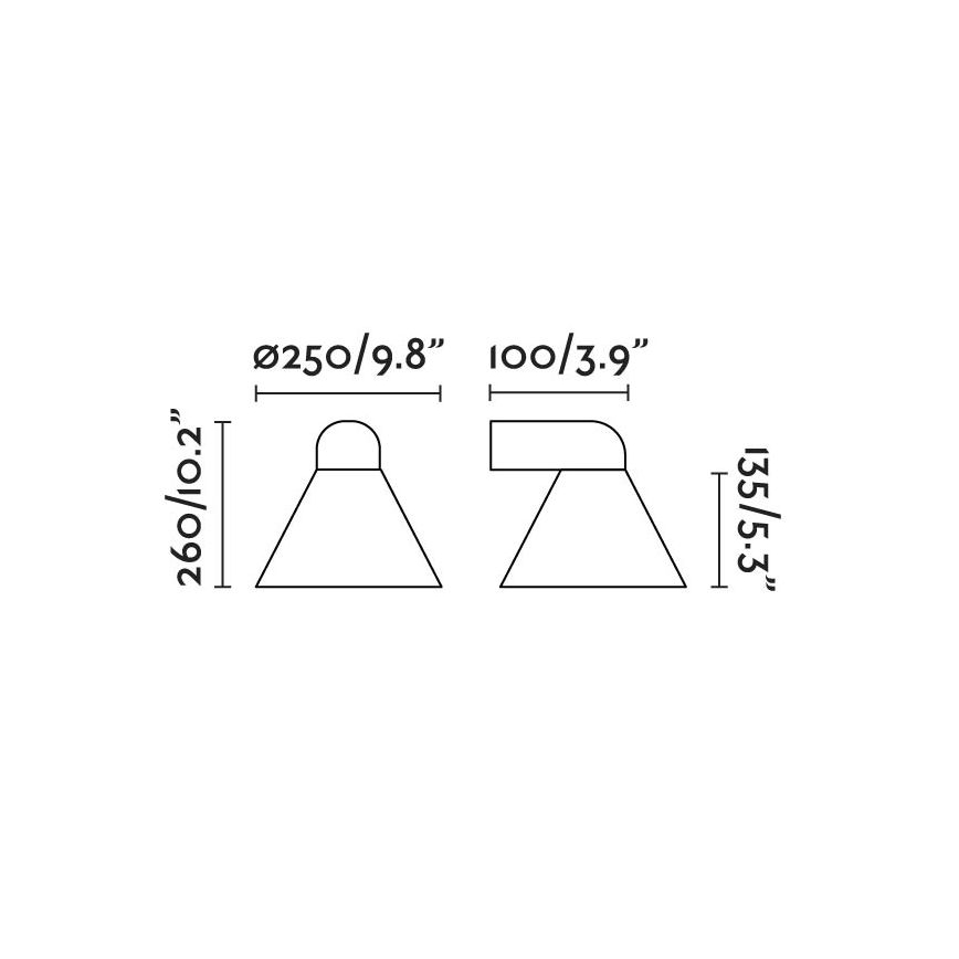 FARO Barcelona - Udendørs væglampe PALS 1xE27/15W/230V IP65