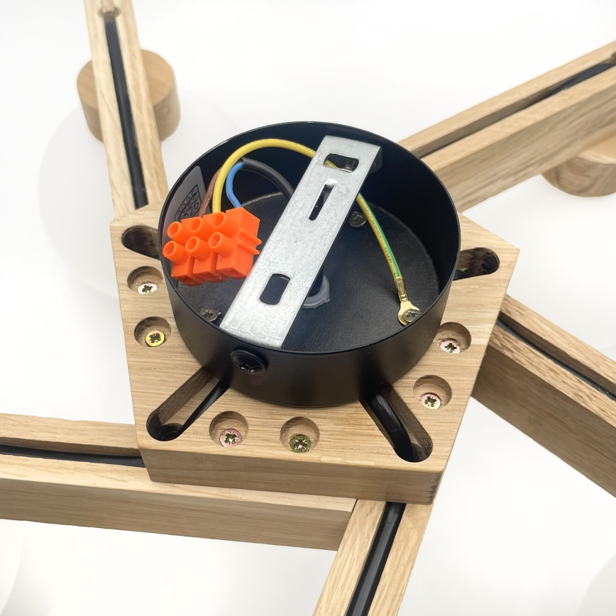 Fastmonteret loftlampe ANTONIO 5xG9/5W/230V eg/hvid