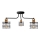Fastmonteret lysekrone EDISON 3xE27/15W/230V