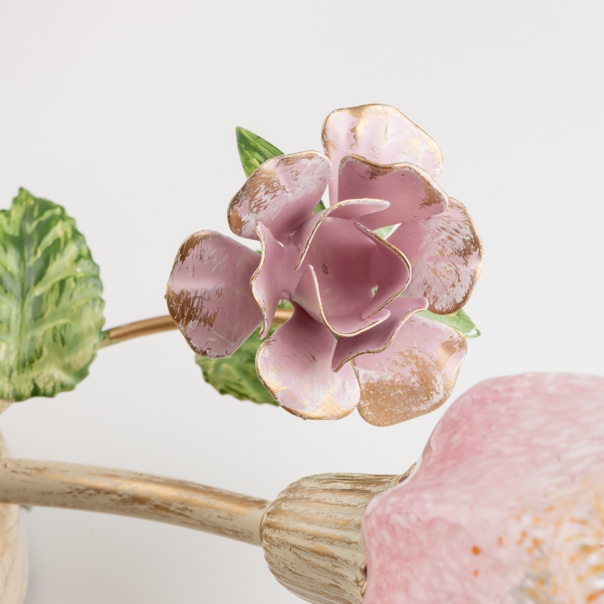 Fastmonteret lysekrone FIORINTINO 4xE14/40W/230V