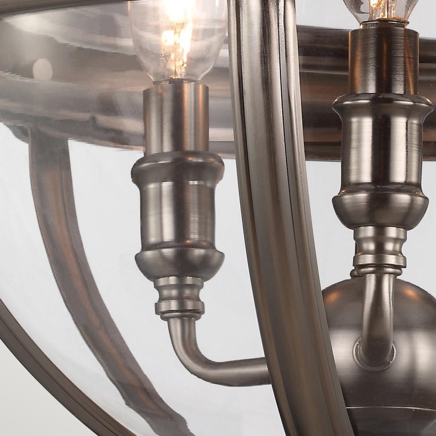 Feiss - Pendel med kædeophæng ADAMS 3xE14/60W/230V bronze